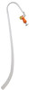 3-D Orange Tropical Drink Charm Bookmark
