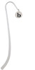 Disc 1/2'' Initial - b - Charm Bookmark