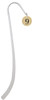 Gold Tone Disc 1/2'' Number - 9 - Charm Bookmark