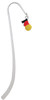 I Love Water polo - Red Heart Charm Bookmark