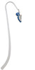 Blue Running Shoe Charm Bookmark