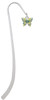 Small Lime Green & Blue Butterfly Charm Bookmark