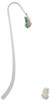 Translucent Pastel Flying Butterfly Charm Bookmark
