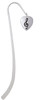 Large Clef on Guitar Pick Charm Bookmark