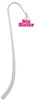 Hot Pink ''Big Sister'' with Heart Charm Bookmark
