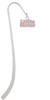 Pink ''Little Sister'' with Heart Charm Bookmark