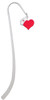 Red Heart with Nurse Hat Charm Bookmark
