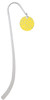 3/4'' Enamel Water Polo Ball Charm Bookmark