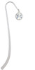 12mm Crystal Rivoli - Clear Charm Bookmark