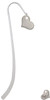 Stainless Steel Heart Charm Bookmark