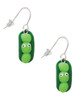 Fimo Clay Three Peas in a Pod French Earrings