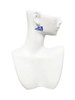 Acrylic 1.25" Royal Blue Cheer Megaphone French Earrings