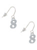 Number - 8 - French Earrings