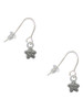 Mini Starfish Two Sided French Earrings