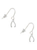 Mini Wishbone French Earrings