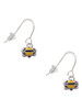 Mini Bumble Bee French Earrings