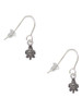 Mini Sea Turtle French Earrings