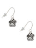 Small Paw French Earrings