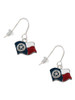Texas Flag - Ranger French Earrings