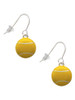 Large Tennis Ball French Earrings