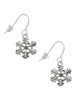 Snowflake French Earrings