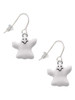 White Ghost French Earrings
