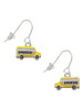School Bus - Side French Earrings