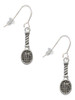 Tennis Racquet French Earrings