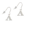 Large Greek Letter - Alpha - French Earrings
