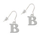 Large Greek Letter - Beta - French Earrings
