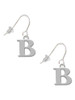 Large Greek Letter - Beta - French Earrings