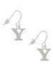 Large Greek Letter - Upsilon - French Earrings