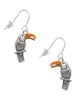 Toucan French Earrings