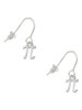 Small Pi French Earrings