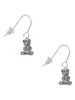 Mini Teddy Bear French Earrings