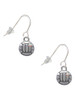 Mini Volleyball/Water polo French Earrings