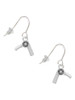 3-D Hair Dryer French Earrings