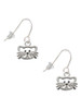 Open Cat Face French Earrings