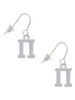 Large Greek Letter - Pi - French Earrings