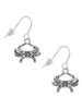 Crab French Earrings