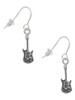Rock Star Guitar French Earrings