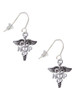 Caduceus - NP French Earrings