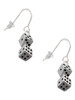 Pair of Dice French Earrings