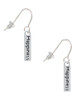 Happiness Rectangle French Earrings