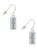 Delighted Rectangle French Earrings