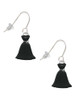 Black Dress French Earrings