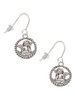 Raphael Angel in Rope Wreath French Earrings
