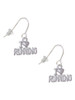 I 'Heart' Running French Earrings