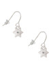 Hexagram Star French Earrings