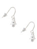 Mini Hamsa Hand French Earrings